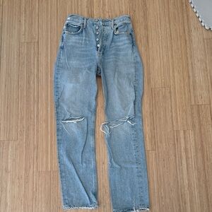 Agolde 90s pinch waist high rise straight jeans